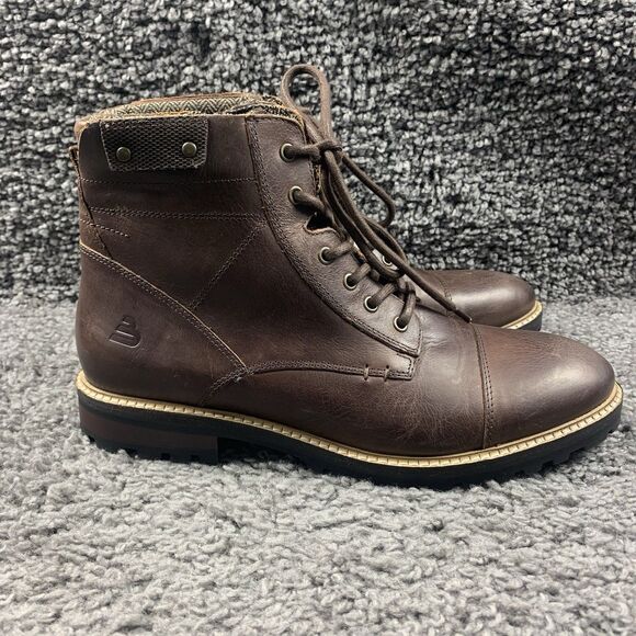 B-52 by Bullboxer mens size 11 lace up casual ankle boots brown main image 8